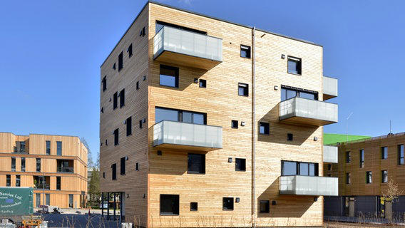 У Гамбурзі побудували вуглецево-нейтральний дерев'яний житловий будинок Woodcube