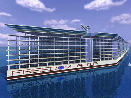 FREEDOM SHIP - концепт першого в світі плавучого міста