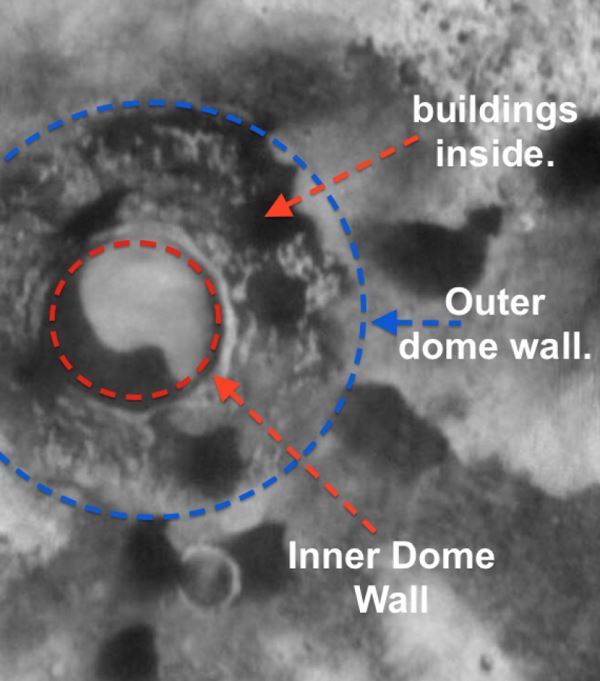 На Марсі виявлені руїни космічної станції (фото)