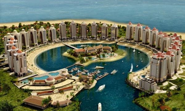 Перлина Катару - розкішний штучний острів