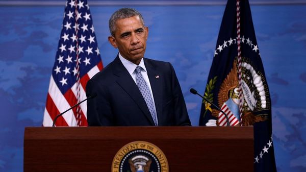U.S. President Barack Obama holds a news conference at the Pentagon in Arlington, Virginia, U.S. August 4, 2016.  REUTERS/Jonathan Ernst