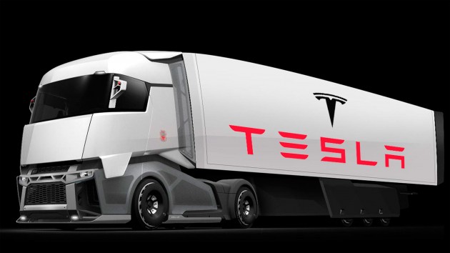 Tesla представит электрическую фуру с управляемостью спорткара