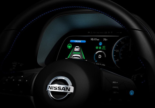 Новый Nissan Leaf получит систему автопилота