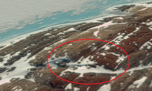 Таинственное сооружение показалось из-под льдов Антарктиды