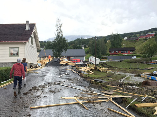 Наводнение в Норвегии