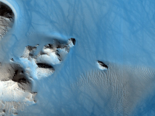 Удивительные марсианские дюны