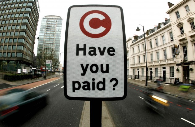Плата за въезд в центр Лондона для старых автомашин увеличивается почти вдвое