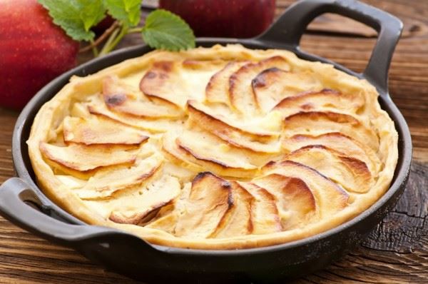 Французький яблучний пиріг