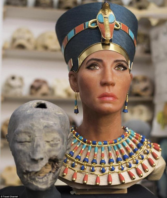 Ученые восстановили облик матери Тутанхамона