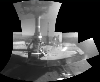 Opportunity сделал первое "селфи" за 14 лет работы на Марсе