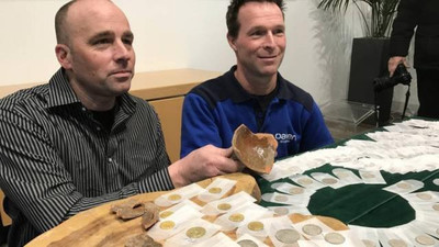 В Нидерландах откопали горшок с 500 средневековыми монетами