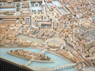 Модель Древнего Рима, на создание которой ушло 38 лет