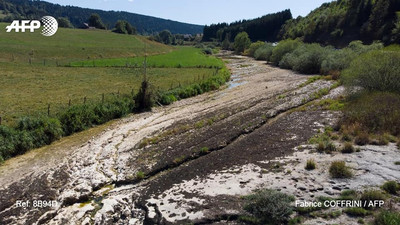 Две французские реки исчезли под землей
