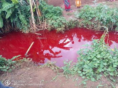 Реки стали кроваво-красного цвета в Малави и Индонезии