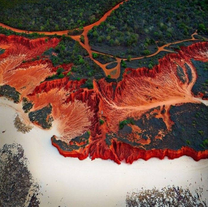 Абстрактные аэрофотографии Австралии от Sheldon Pettit.