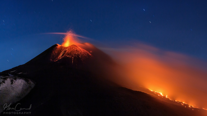 Вулканическое облачко. Автор фото: Макс Конрад.