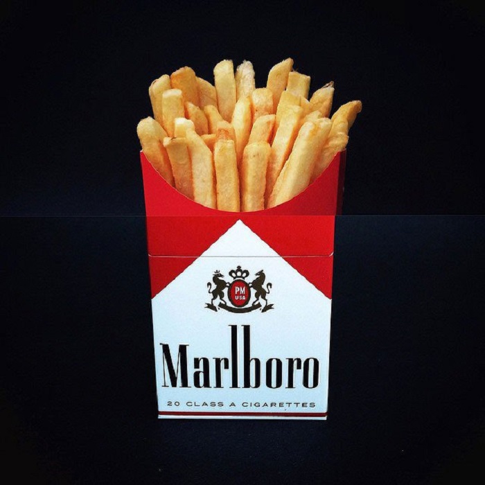 Картофельные сигареты для тех, кто бросает курить...