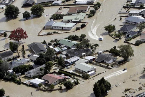 Наводнение в Новой Зеландии