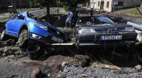 Франция страдает от наводнений
