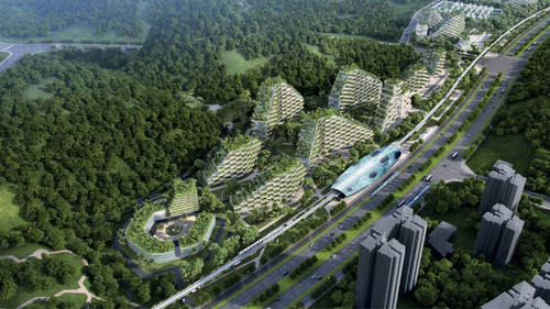 В Китае появится первый в мире "город-лес"