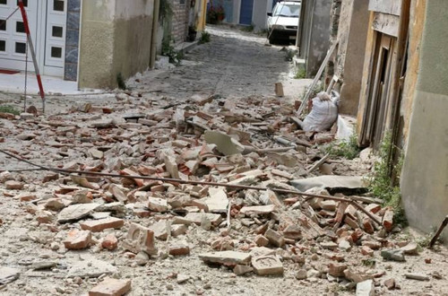 Мощное землетрясение произошло возле греческого острова Лесбос