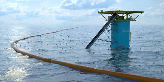 Ocean Cleanup получил $ 21,7 млн для сбора пластика на Тихом океане