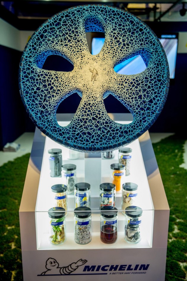 Michelin представила безвоздушные 3D-печатаные шины