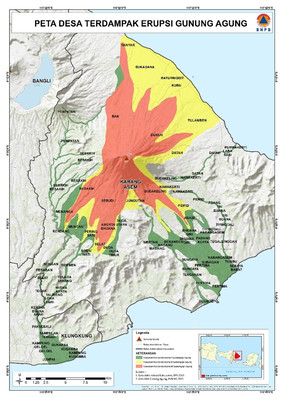 Власти Индонезии опасаются катастрофического извержения вулкана Агунг