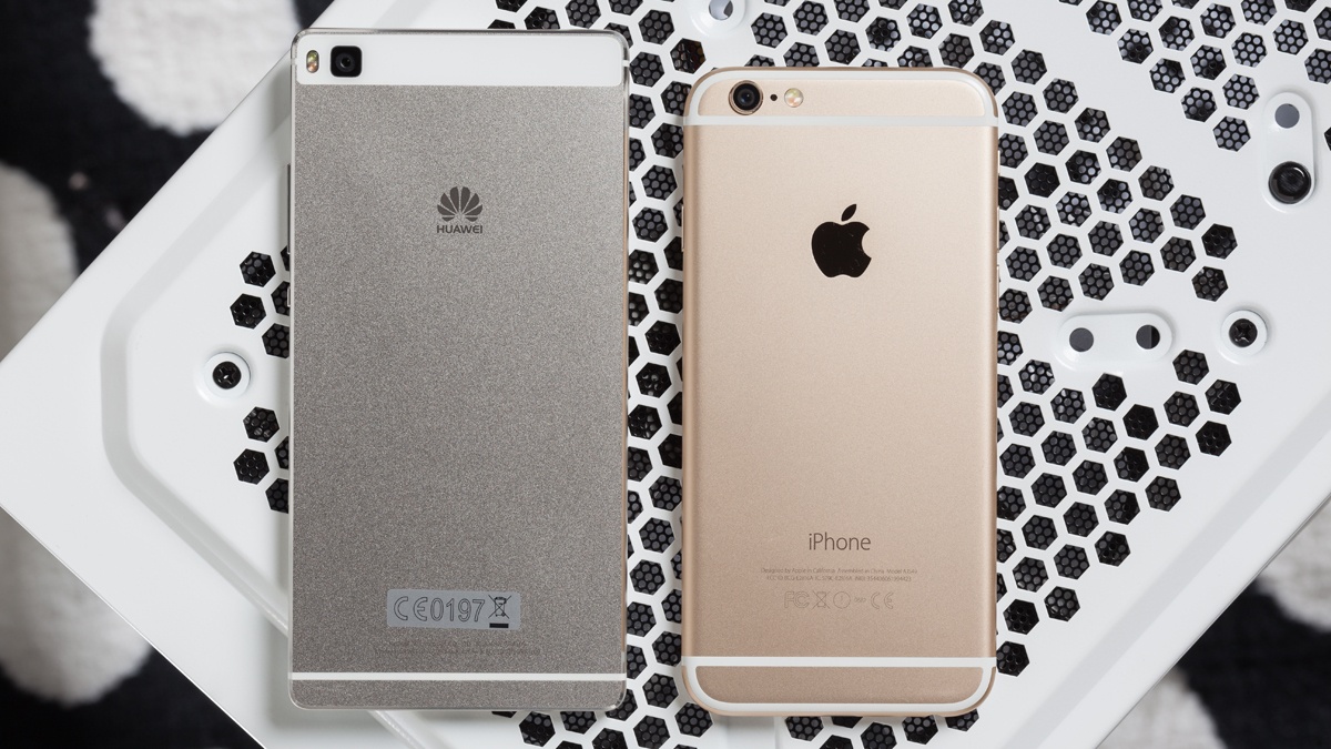 Huawei P8 vs iPhone 6