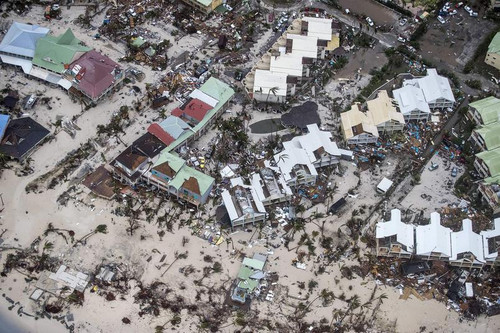 Последствия урагана "Ирма" в США и на Карибских островах