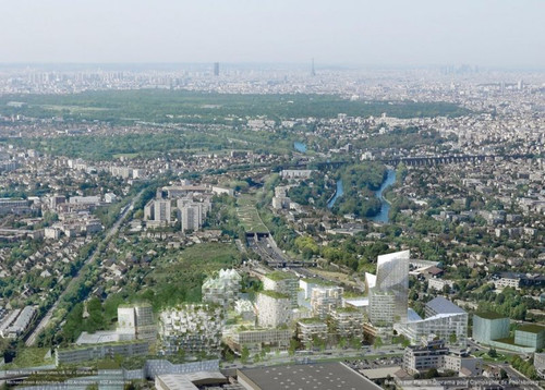Представлен проект жилой башни с вертикальными садами для Парижа