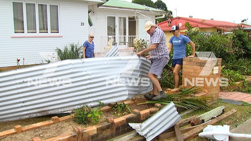 Мощный шторм прошел по австралийскому Квинсленду