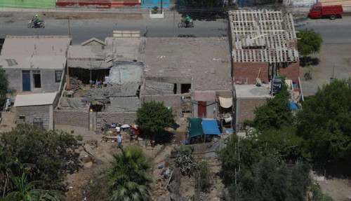 Последствия мощного землетрясения в Перу