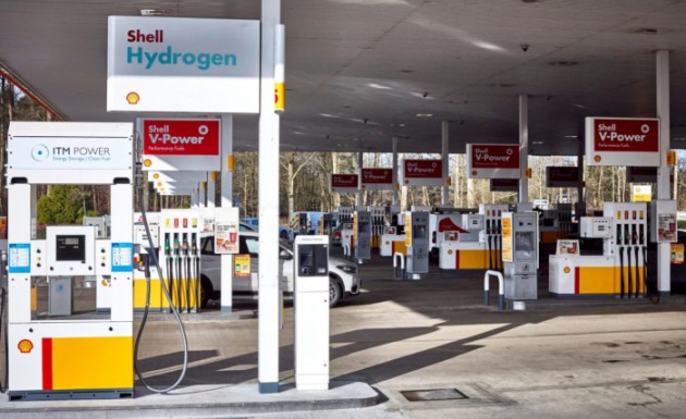 На заправке Shell в Великобритании установили первую колонку для водородных автомобилей