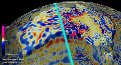Составлена самая подробная карта второго магнитного поля Земли