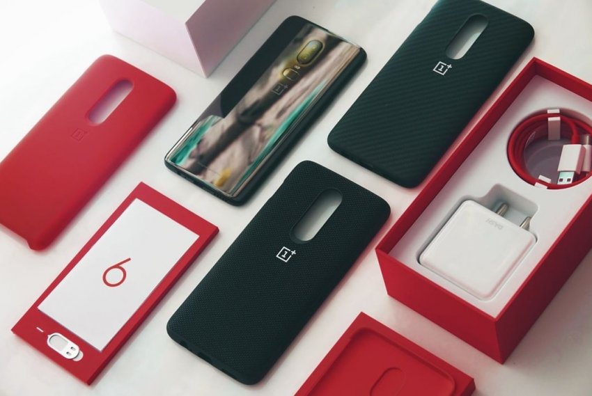 Флагман OnePlus 6 выйдет в продажу в красном цвете