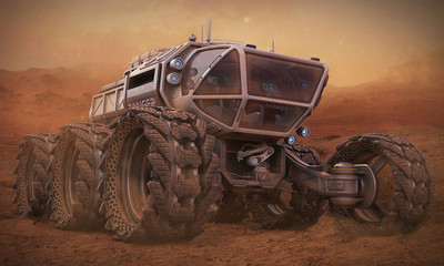 База первых поселенцев на Марсе в VR