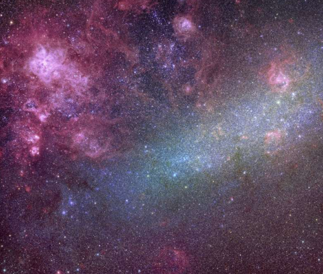 Большое Магелланово облако заполнено осколками погибшей галактики