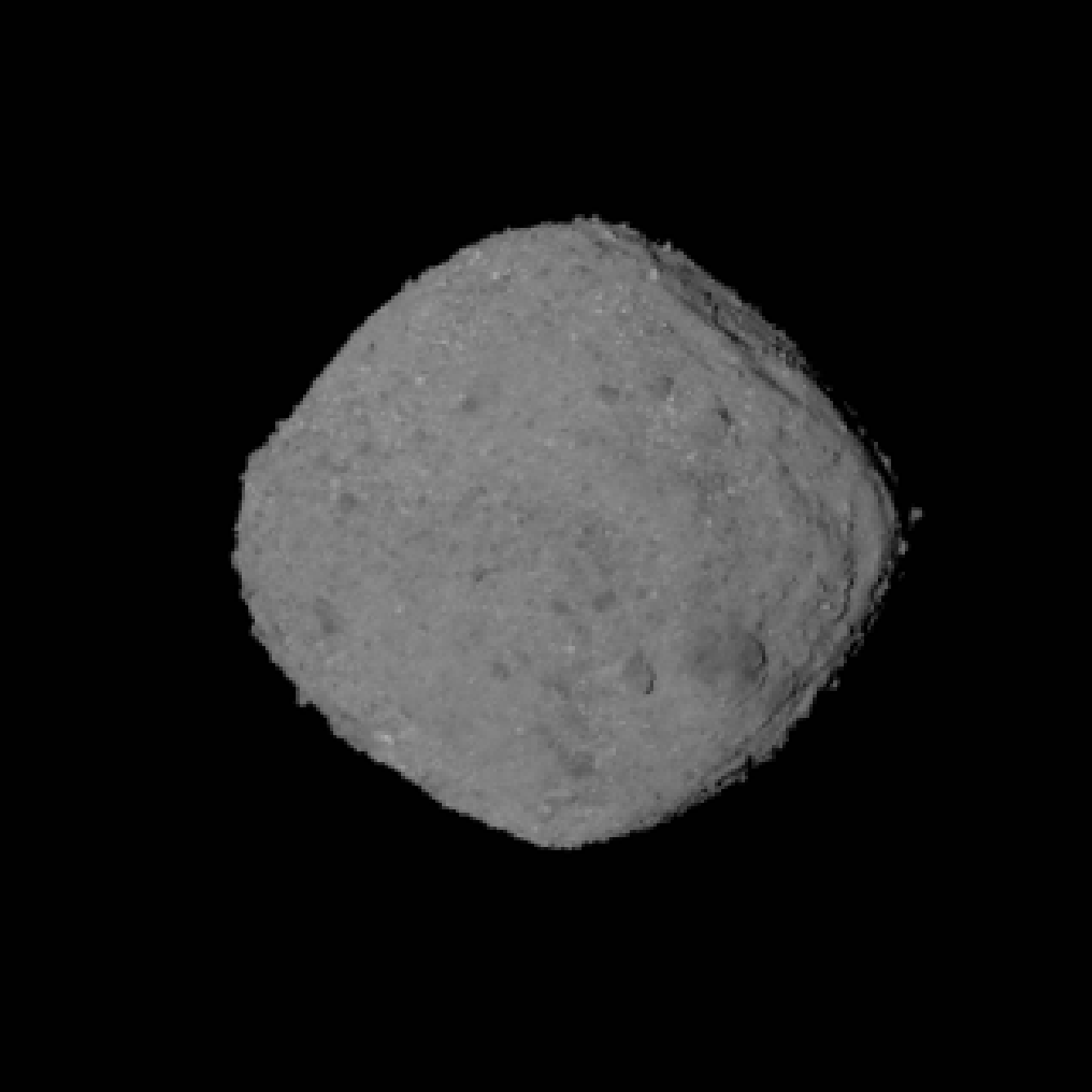 Вращение астероида Бенну глазами OSIRIS-REx