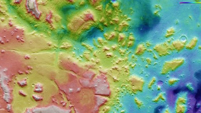 Как ветер, лед и вода создали марсианскую поверхность