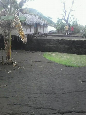 У жителей Вануату земля уходит из-под ног