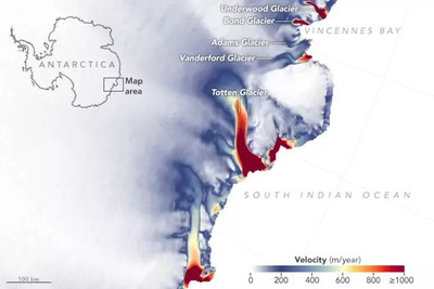 Как изменение климата влияет на ледники Антарктиды и Азии