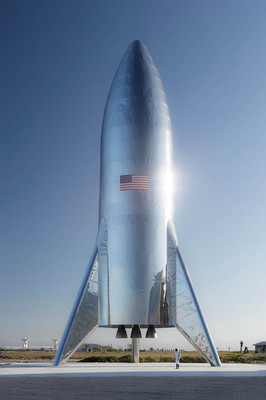 Илон Маск показал фото нового космического корабля SpaceX Starship