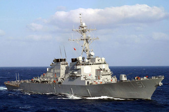 Флот США получит эсминец c очень мощным лазером