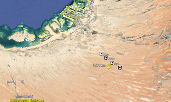 В пустыню Арабских эмиратов упал метеорит
