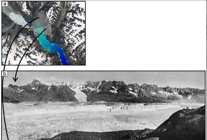 Ледник Кангерлуссуак был разрушен из-за изменений климата еще в 1930 году