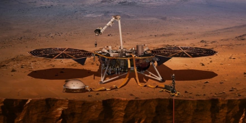 Магнитные поля Марса в 10 раз сильнее, чем ожидалось. Выводы миссии Insight НАСА