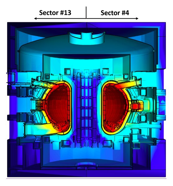 Опублікована модель магнітного синтезу в найбільшому термоядерному токамаке ІТЕР
