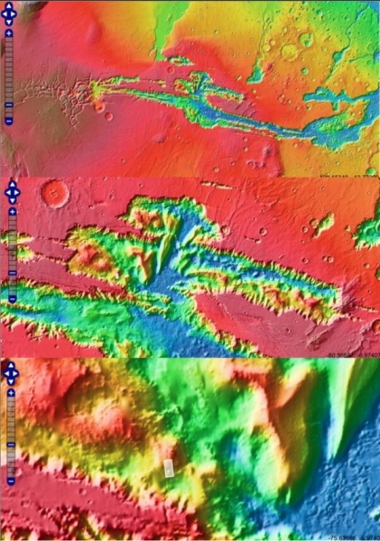 Подивіться на скелі Марса в неймовірному дозвіл. Вони більше Гранд-Каньйону в США