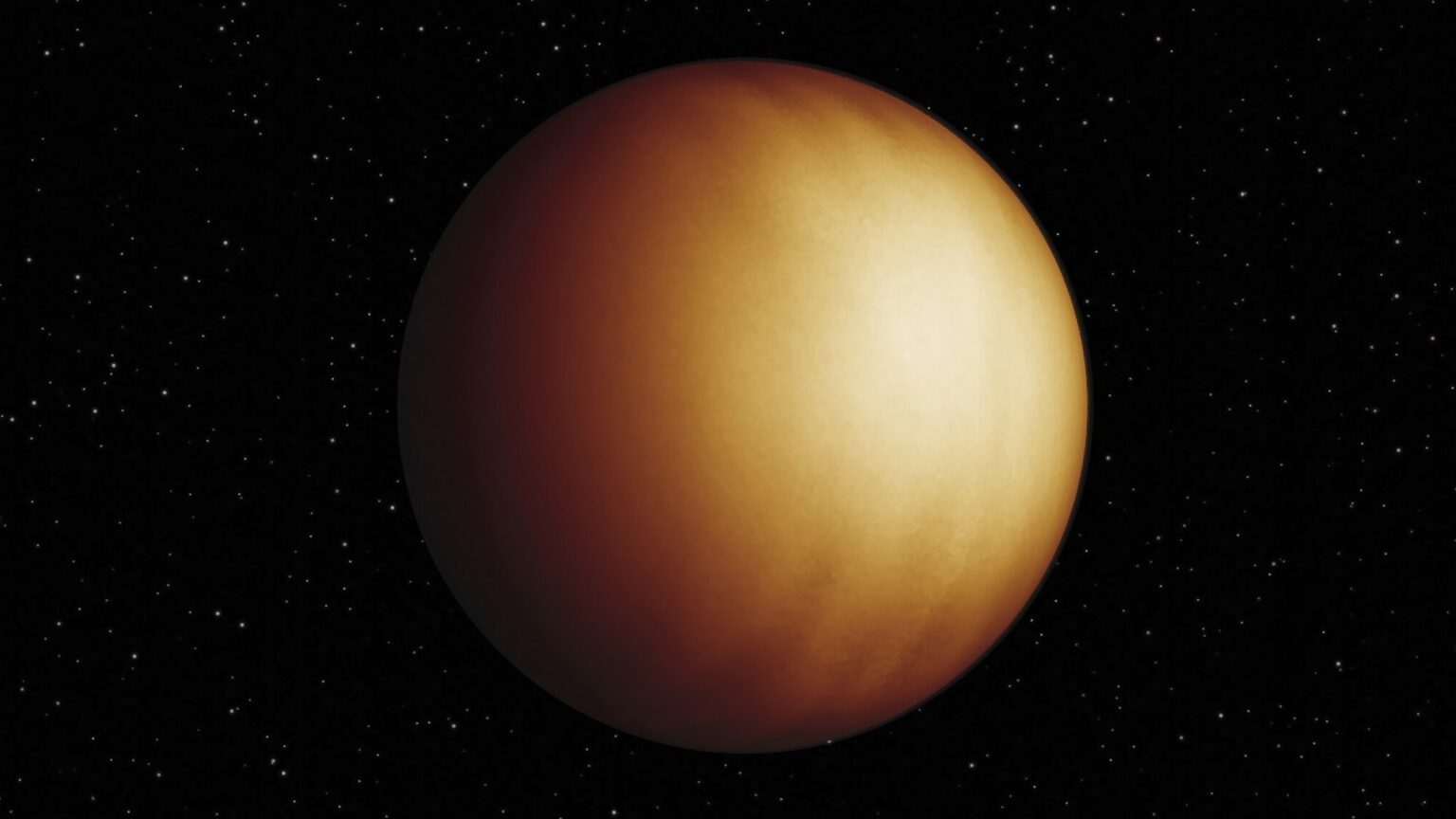 Художнє зображення WASP-18. (Фото: NASA/JPL-Caltech)